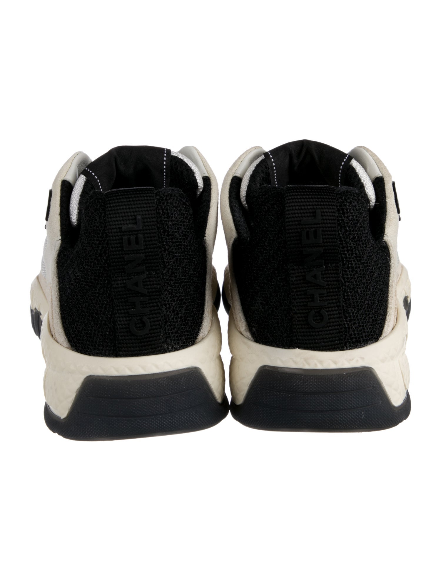 Chanel Interlocking CC Logo Sneakers