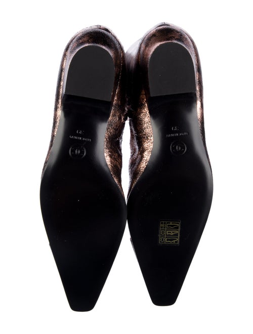 Chanel Interlocking CC Logo Leather Boots