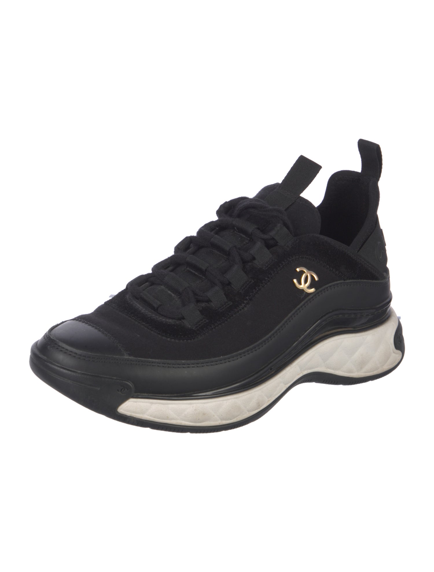 Chanel Interlocking CC Logo Chunky Sneakers