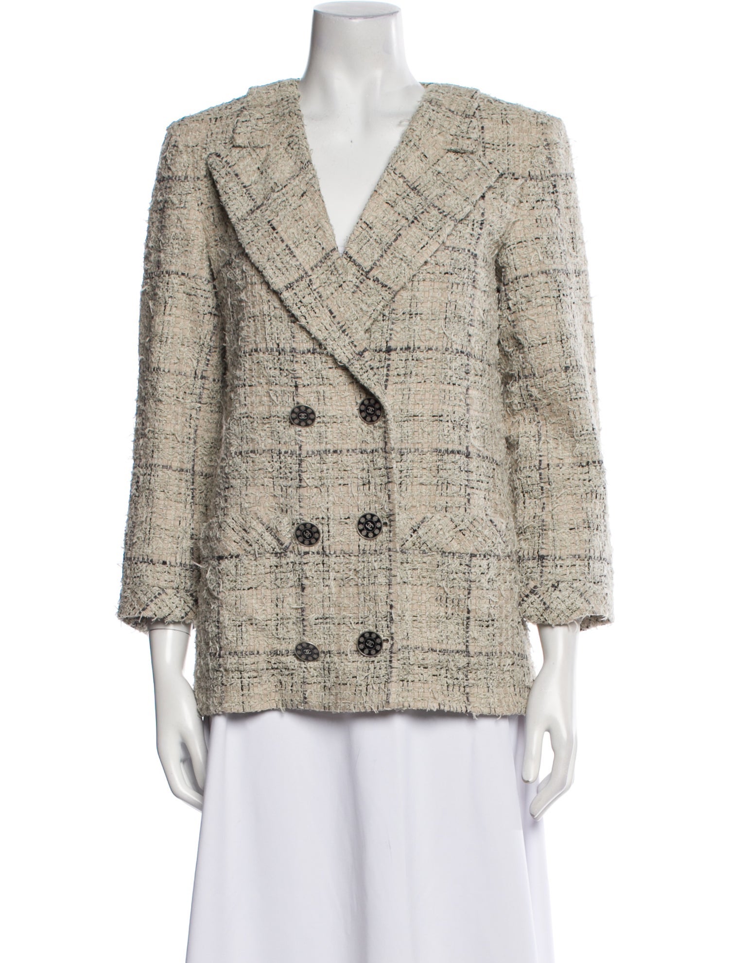 Chanel 2016 Tweed Pattern Blazer