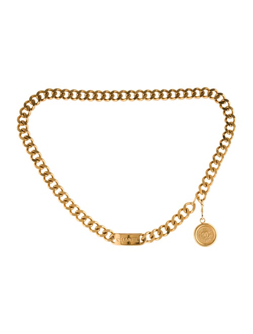 Chanel 1994 Interlocking CC Logo Waist Belt