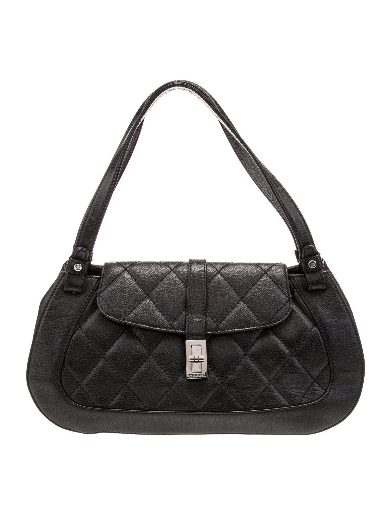 Chanel Large Quilted Mademoiselle Lock Flap Bag