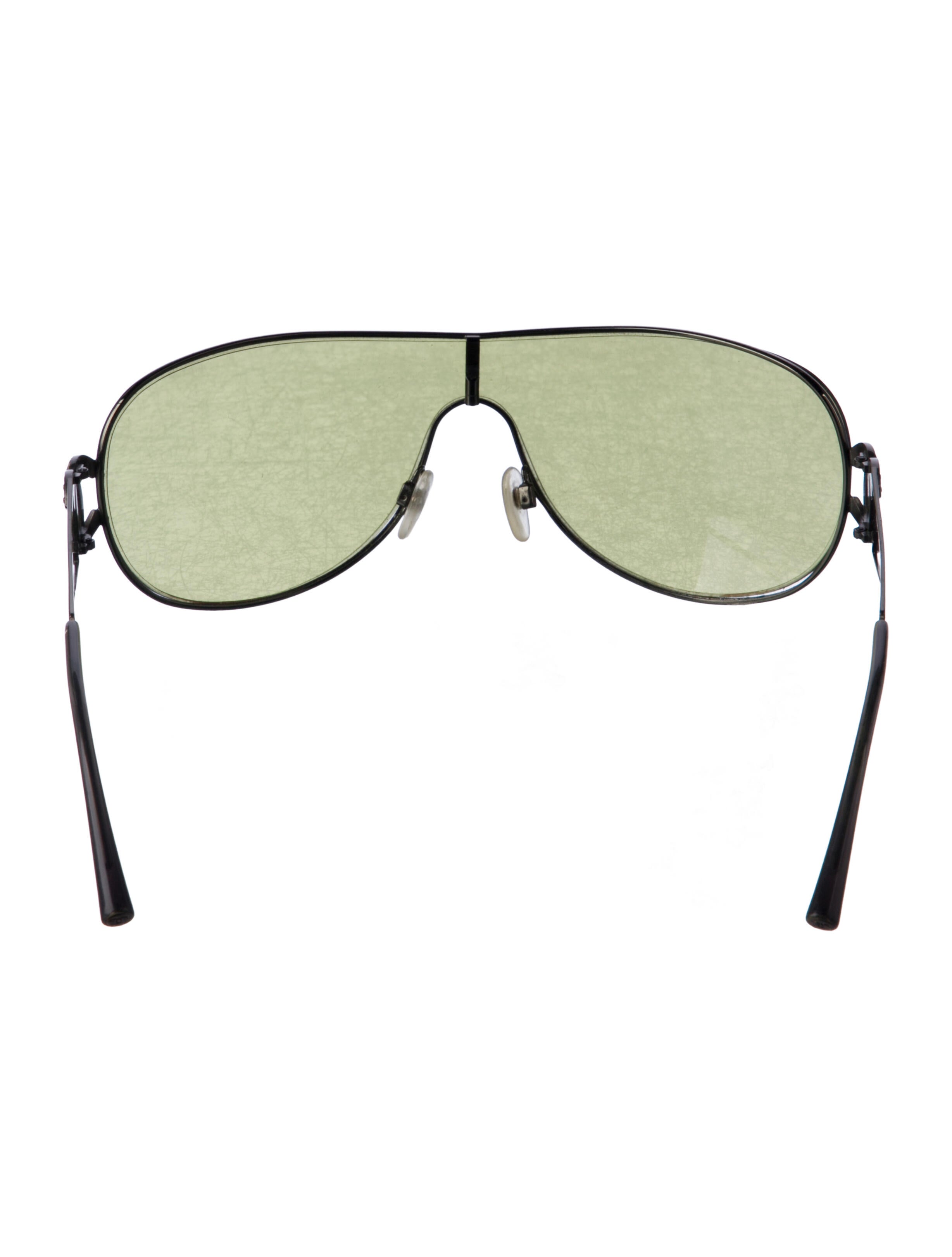 Chanel Vintage Interlocking CC Logo Sunglasses