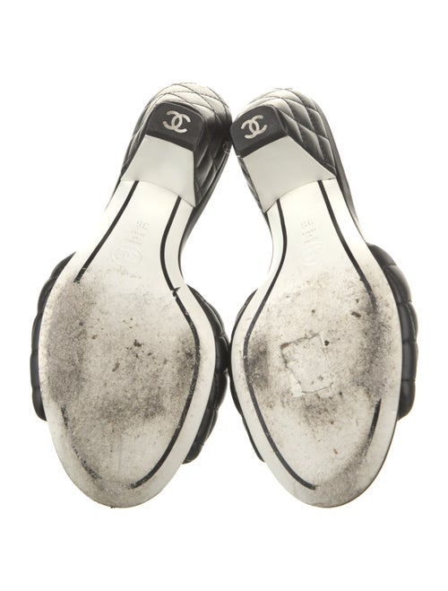 Chanel 2022 Interlocking CC Logo Slides