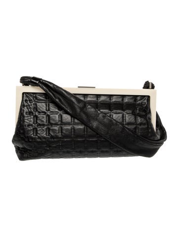 Chanel Shoulder Bags Chocolate Bar Frame Bag