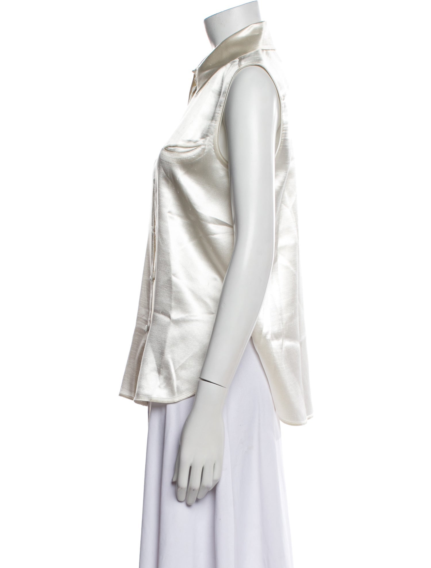 Chanel 2014 Paris-Dallas Button-Up Top