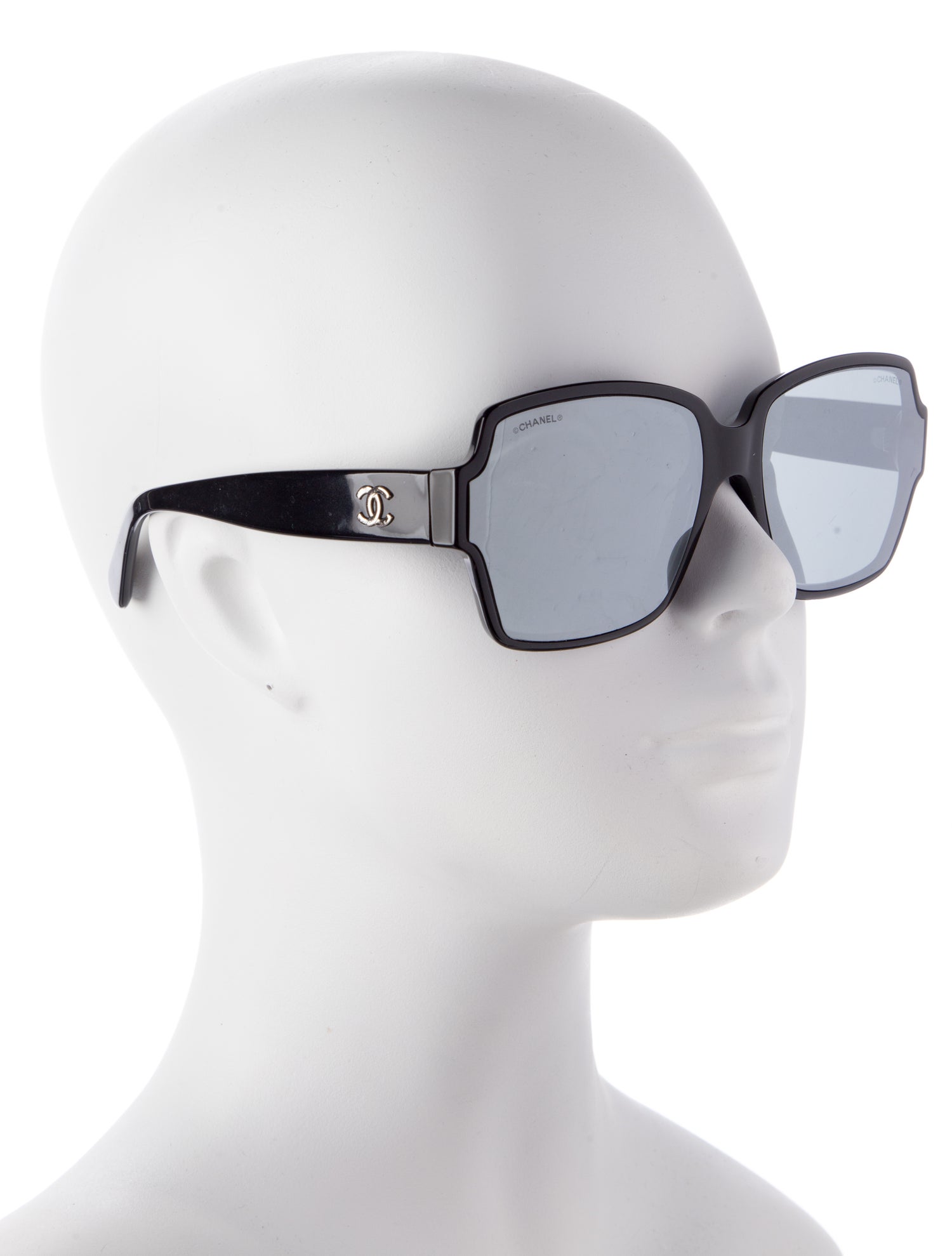 Chanel Interlocking CC Logo Square Sunglasses