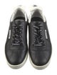 Chanel Interlocking CC Logo Leather Sneakers