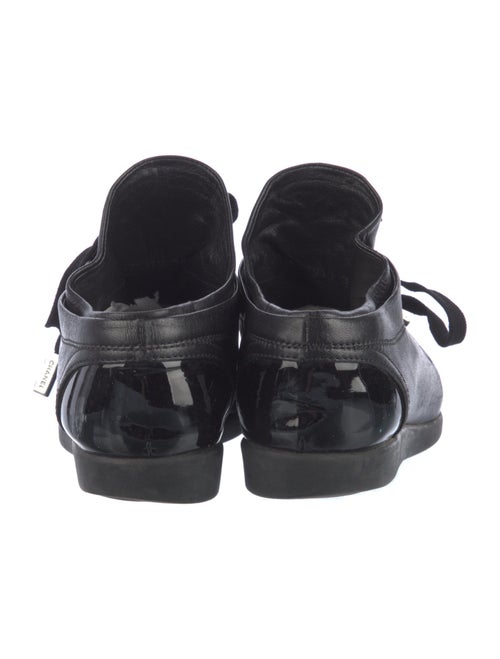 Chanel Interlocking CC Logo Leather Sneakers