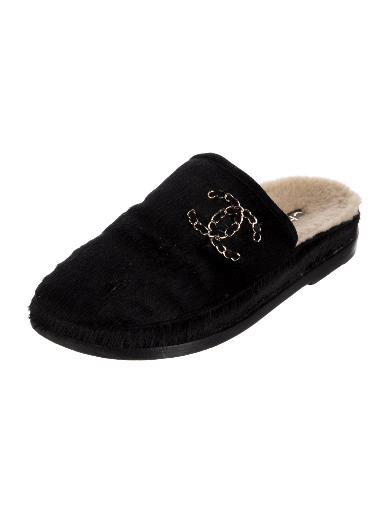 Chanel 2022 Interlocking CC Logo Mules