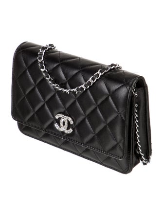 Chanel 2024 Crystal CC Wallet on Chain