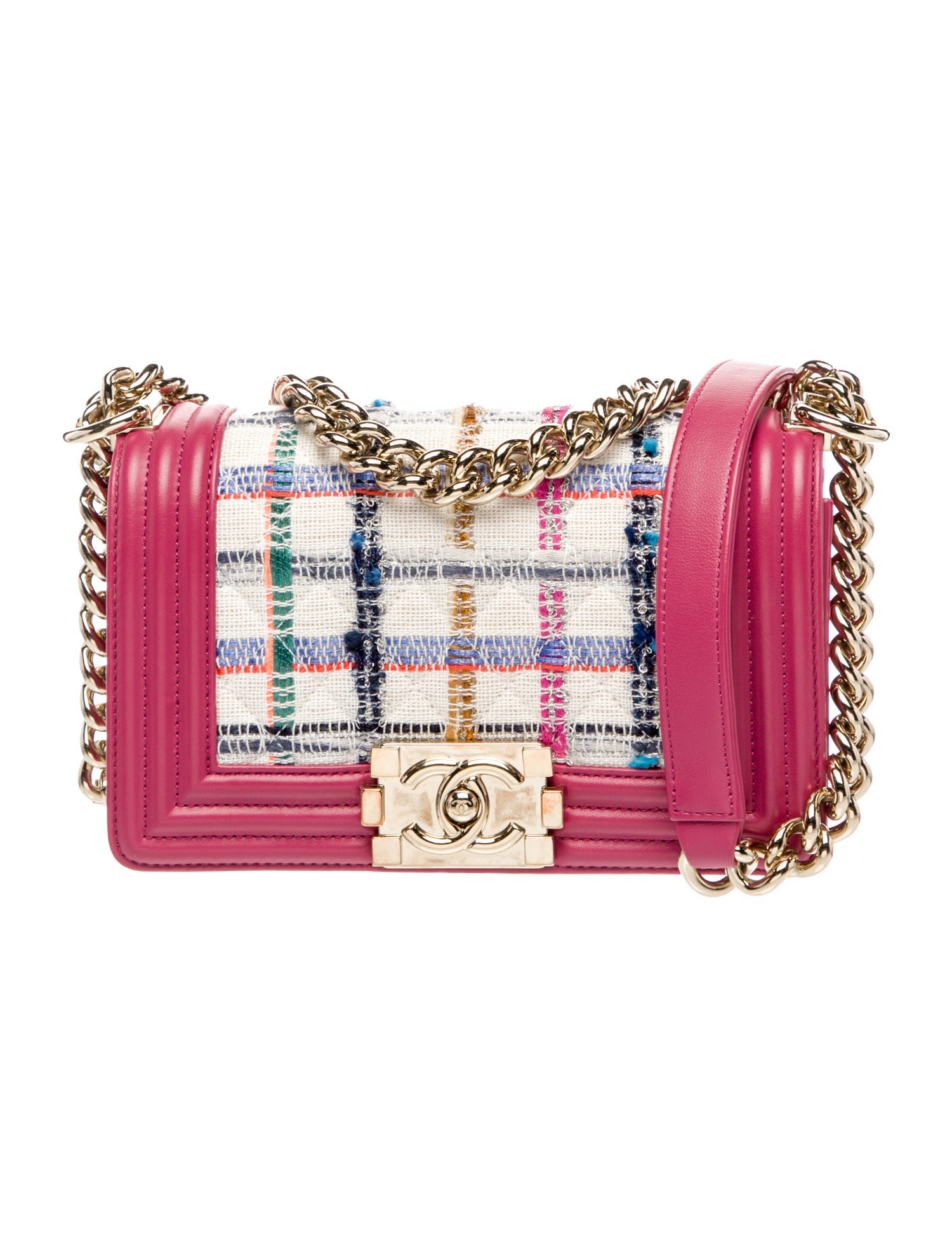 Chanel Small Tweed Boy Bag