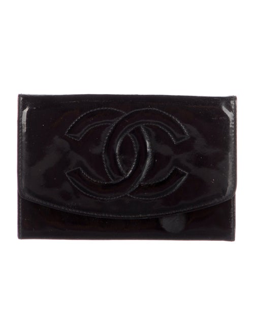 Chanel Timeless Interlocking CC Logo Wallet