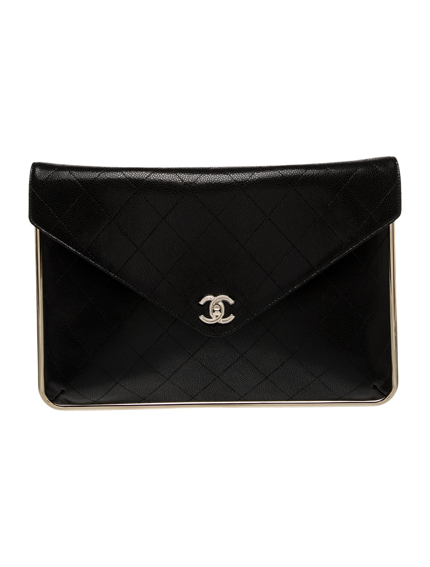 Chanel 2024 Quilted CC Clutch