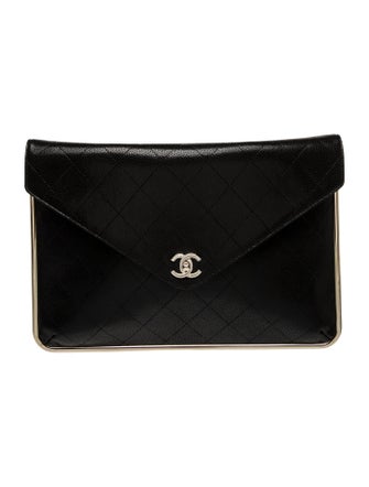 Chanel 2024 Quilted CC Clutch