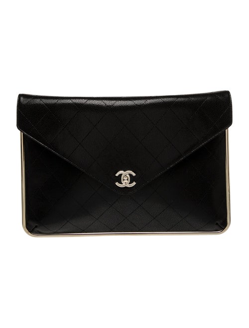 Chanel 2024 Quilted CC Clutch