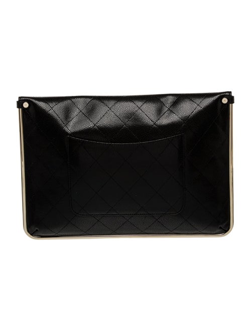 Chanel 2024 Quilted CC Clutch