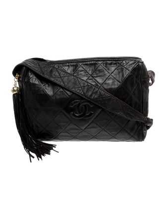 Chanel Quilted CC Tassel Camera Bag