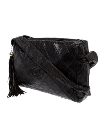Chanel Quilted CC Tassel Camera Bag