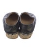 Chanel Interlocking CC Logo Lambskin Espadrilles