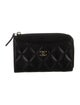 Chanel Card Holder Interlocking CC Logo Wallet