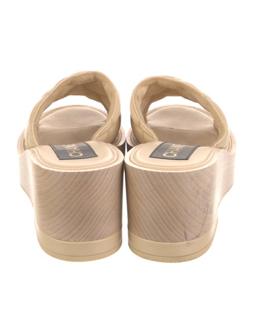 Chanel 2022 Interlocking CC Logo Slides