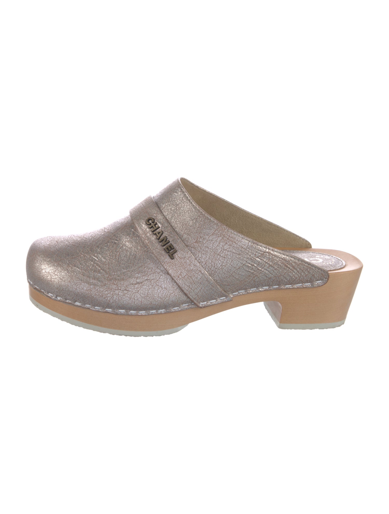 Chanel Leather Mules