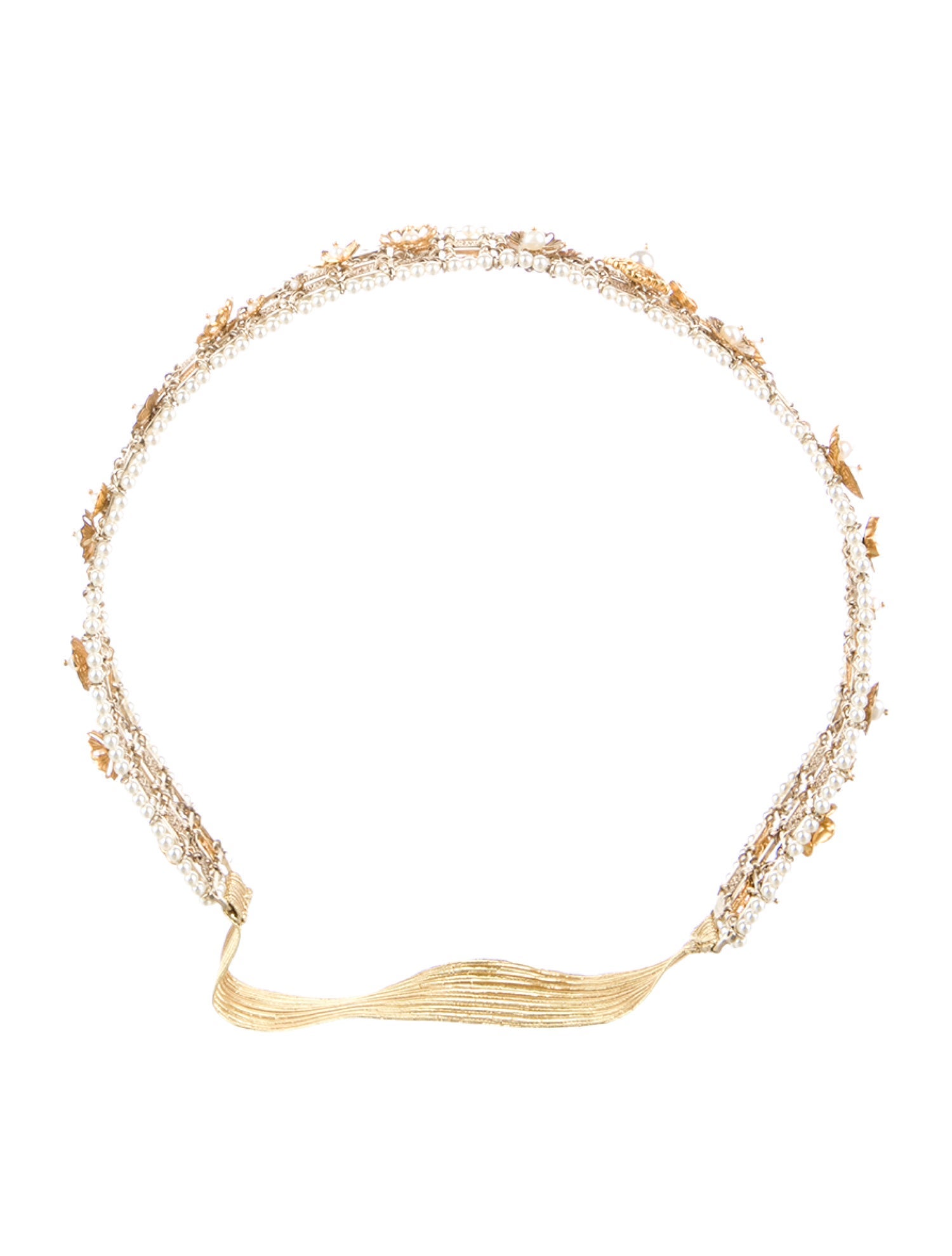 Chanel Pearl Embellished Headband