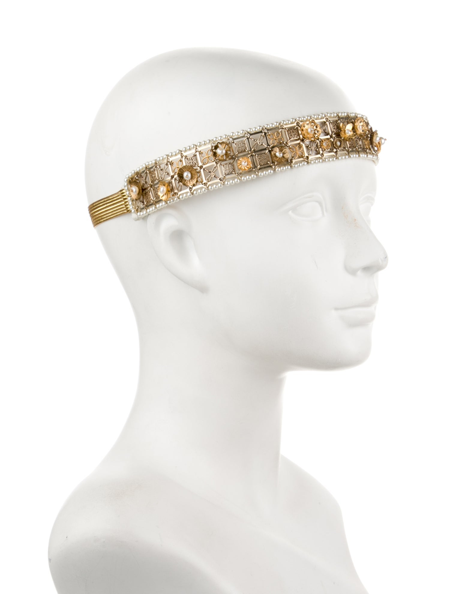 Chanel Pearl Embellished Headband