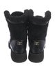 Chanel 2021 Interlocking CC Logo Combat Boots