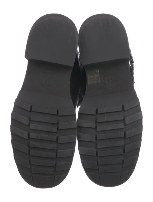 Chanel 2021 Interlocking CC Logo Combat Boots