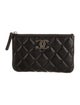 Chanel 2024 Interlocking CC Logo Wallet