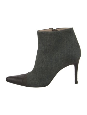 Chanel 2000 Interlocking CC Logo Boots