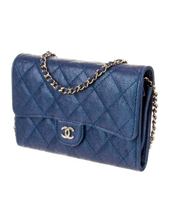 Chanel Quilted CC Wallet On Chain