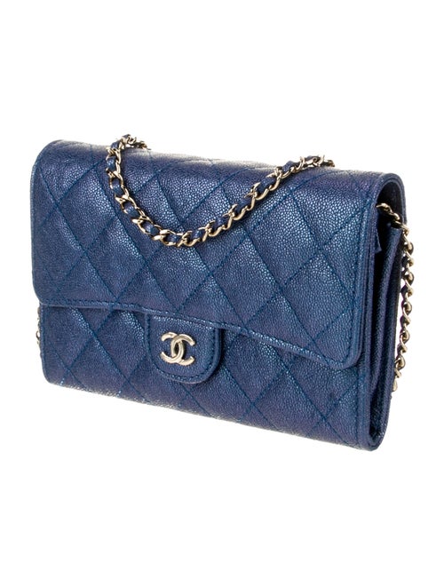 Chanel Quilted CC Wallet On Chain