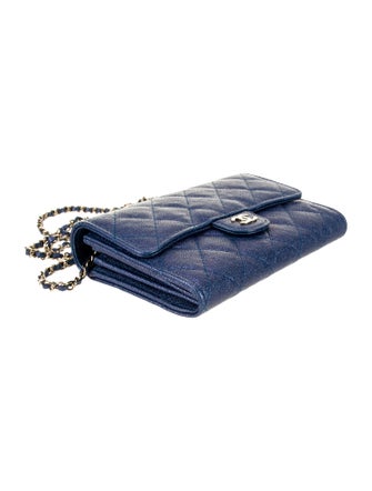 Chanel Quilted CC Wallet On Chain