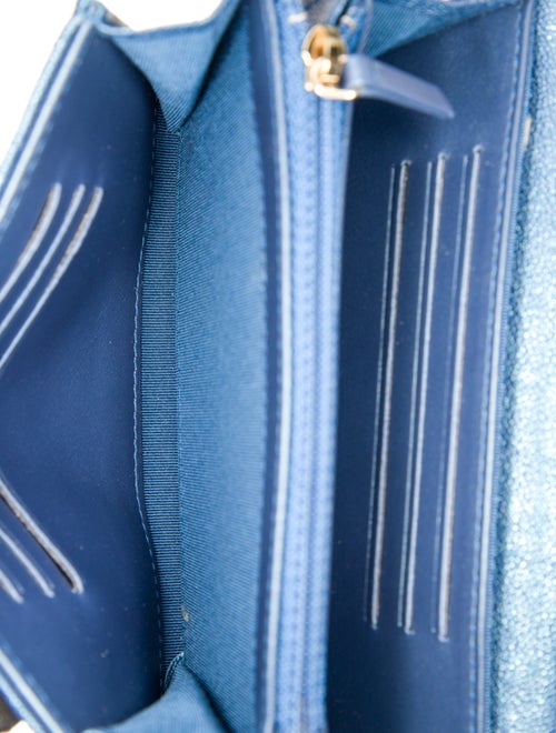 Chanel Quilted CC Wallet On Chain