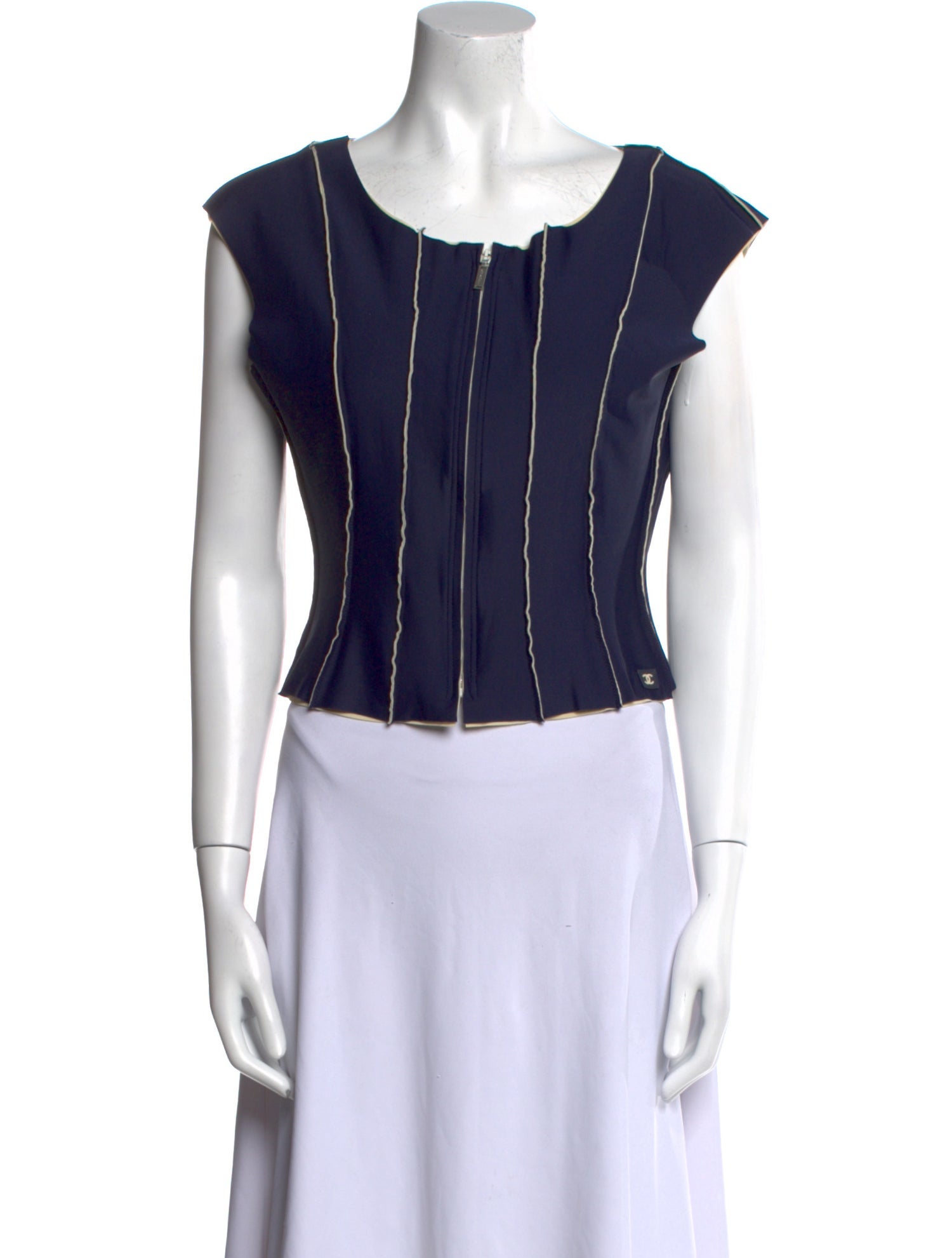 Chanel Vintage 1999 Crop Top