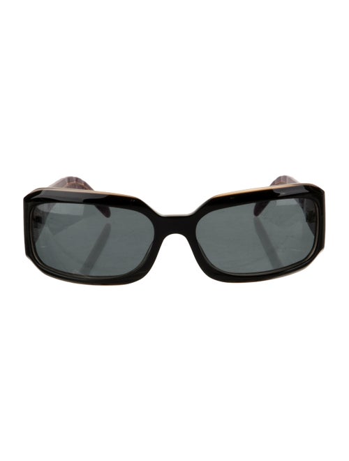Chanel Quilted Pattern Square Sunglasses