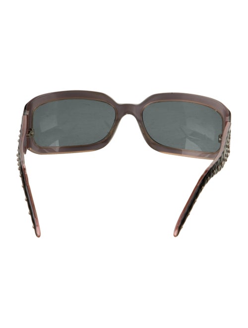 Chanel Quilted Pattern Square Sunglasses