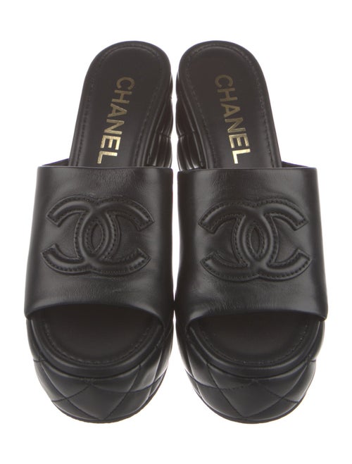 Chanel 2025 Interlocking CC Logo Slides