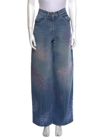 Chanel 2025 Wide Leg Jeans
