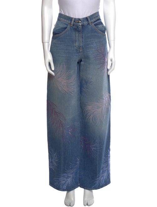 Chanel 2025 Wide Leg Jeans