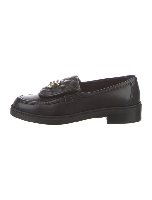 Chanel 2024 Interlocking CC Logo Loafers