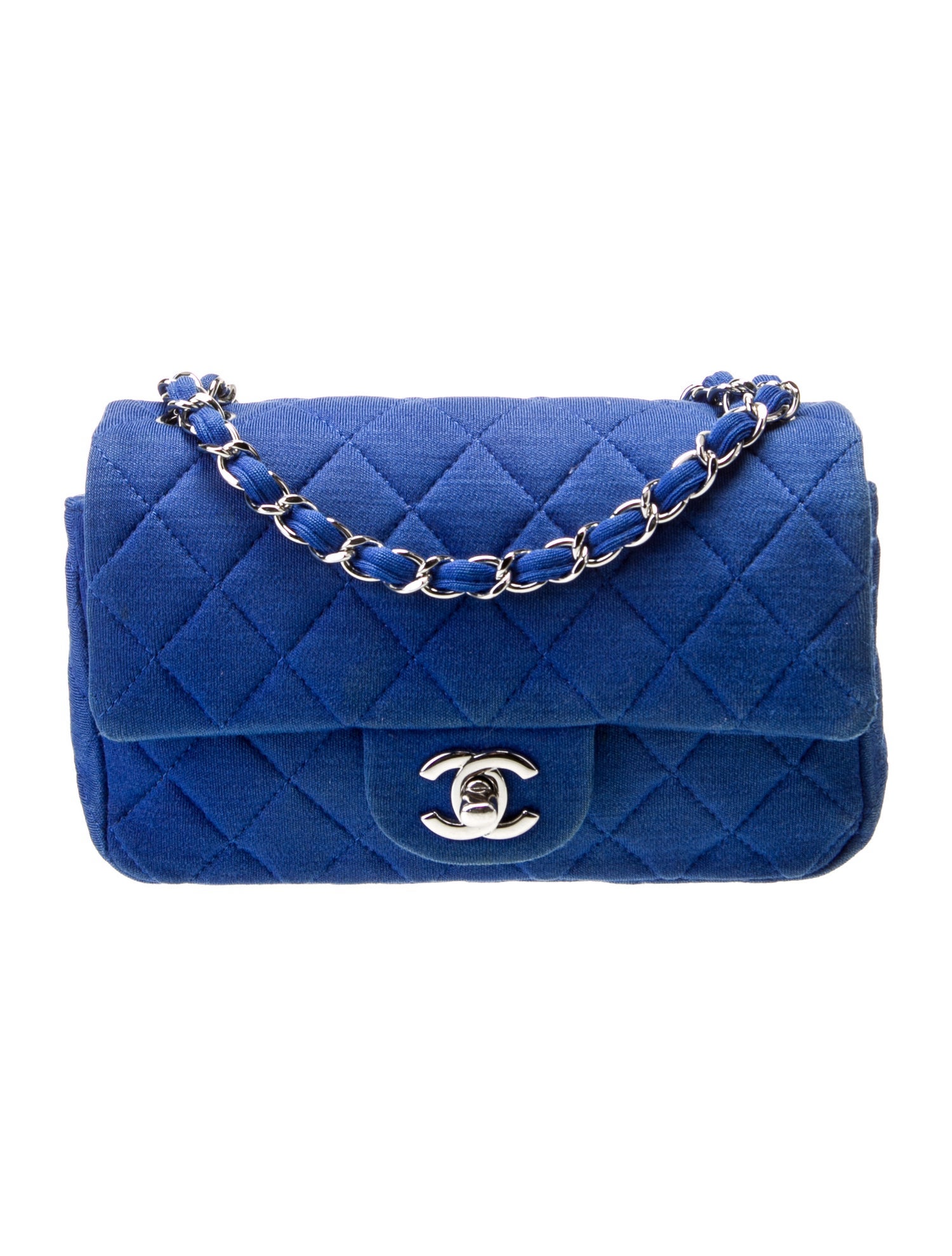 Chanel Rectangular Mini Jersey Classic Flap