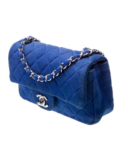 Chanel Rectangular Mini Jersey Classic Flap