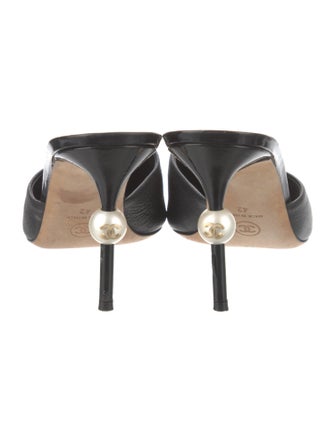 Chanel 2019 Interlocking CC Logo Mules