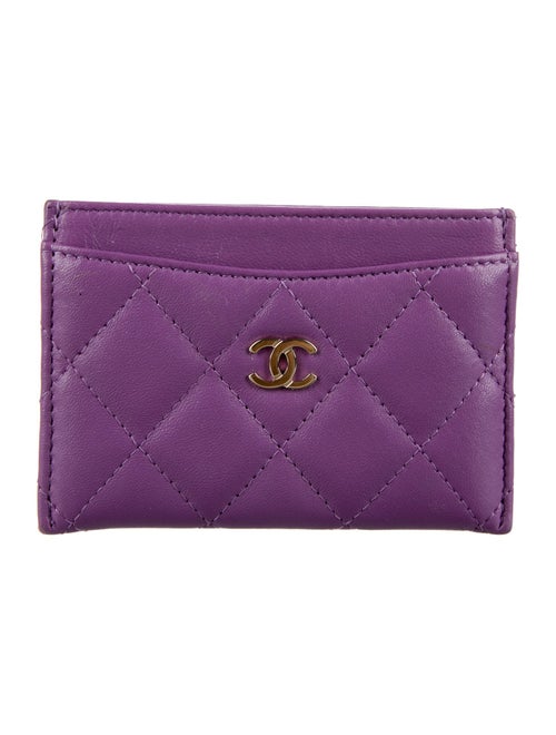Chanel 2022 Interlocking CC Logo Card Holder