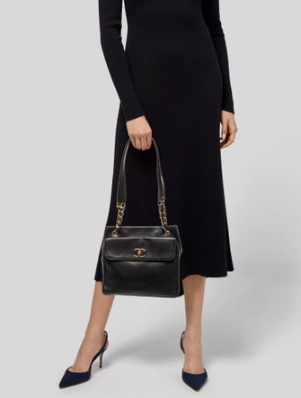 Chanel CC Front Pocket Shoulder Bag