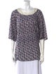 Chanel 2013 Printed Tunic